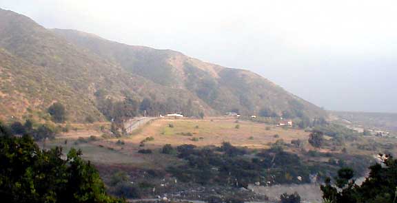 Mt. Baldy Road, near the San Antonio Dam